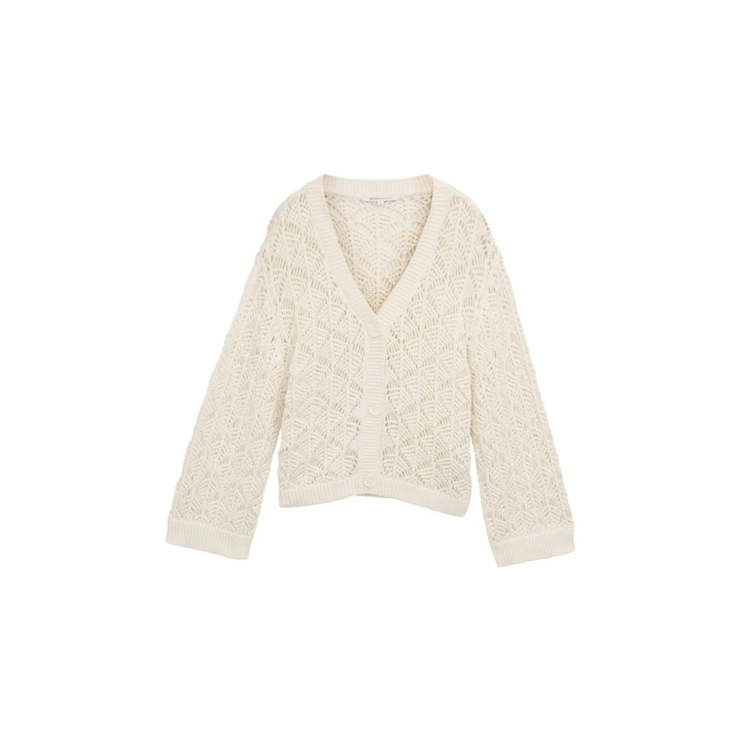 Ajour knit cardigan