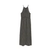 American neckline maxi dress