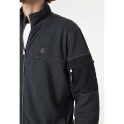 B51066_men`s sweat cardigan
