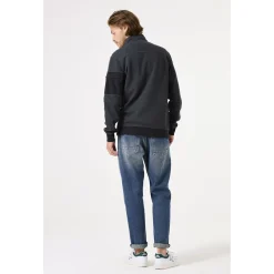 B51066_men`s sweat cardigan