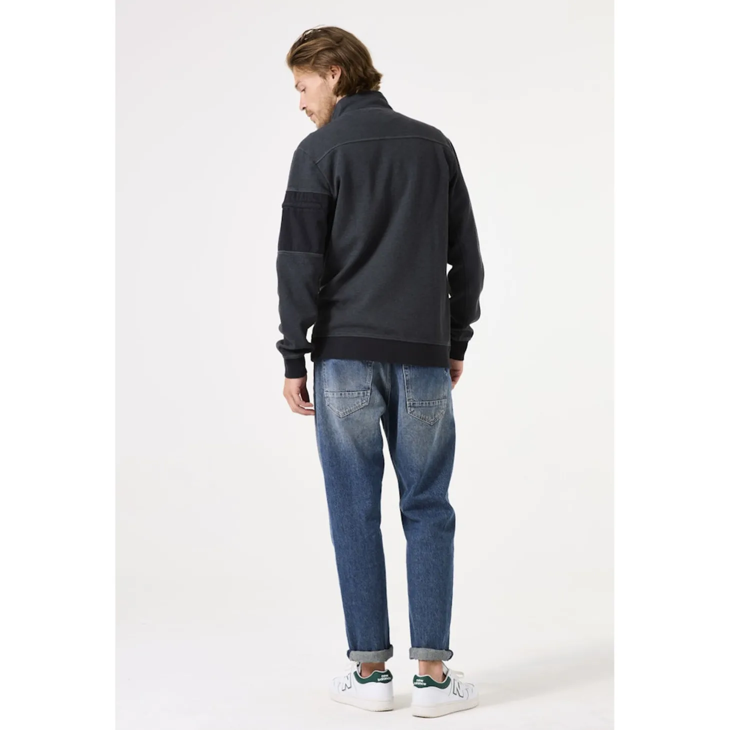B51066_men`s sweat cardigan