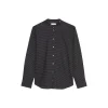 Blouse, casual fit, stand up c