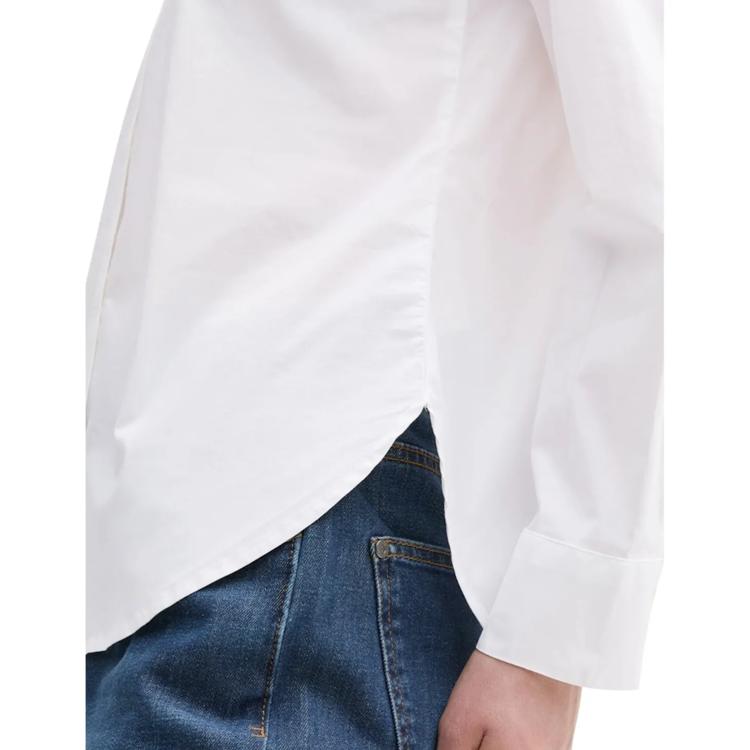 Blouse classic poplin shirt