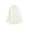 Blouse, long shape, kent colla