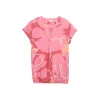 Blouse printed shortsleeve