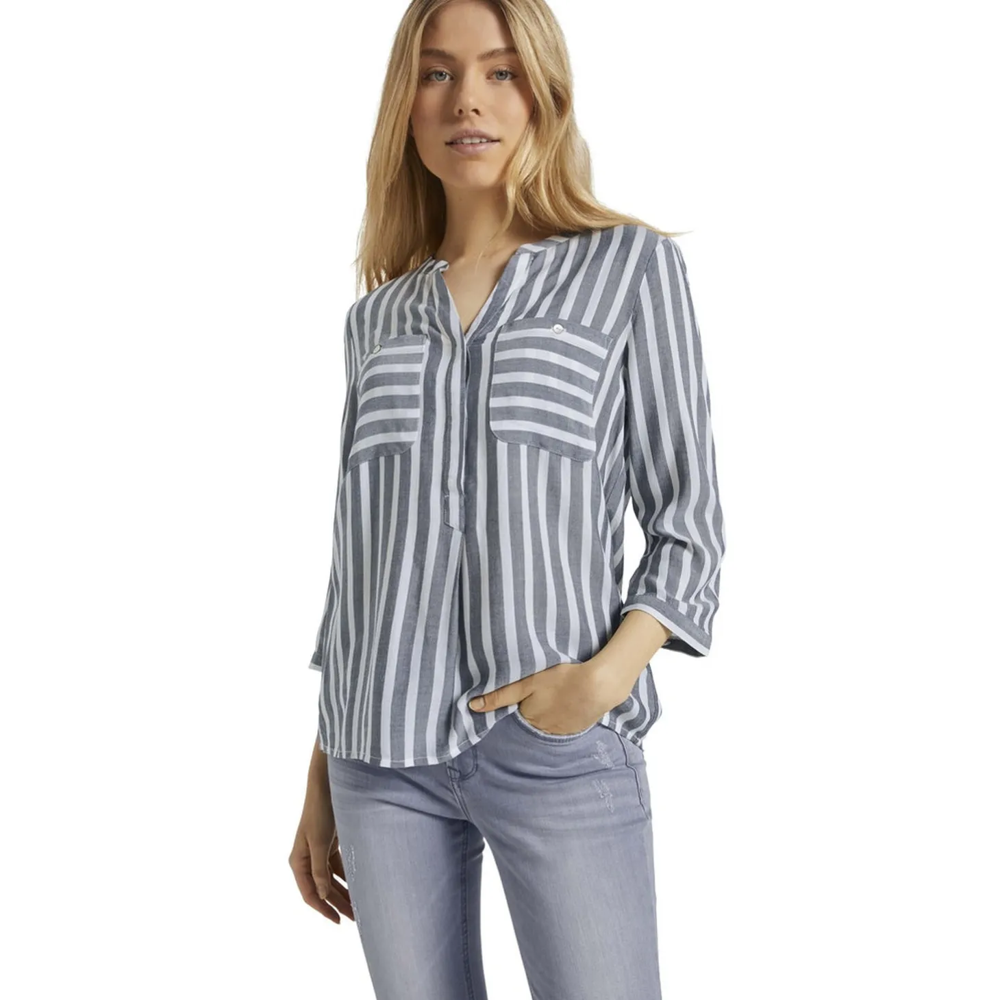 Blouse striped