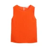 Blouse top with crinkle struct