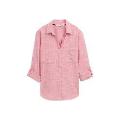 Blouse with slub structure