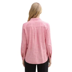Blouse with slub structure