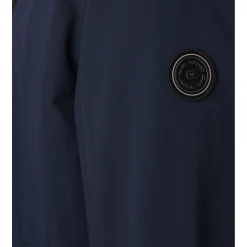 Blouson mit Strickbesatz