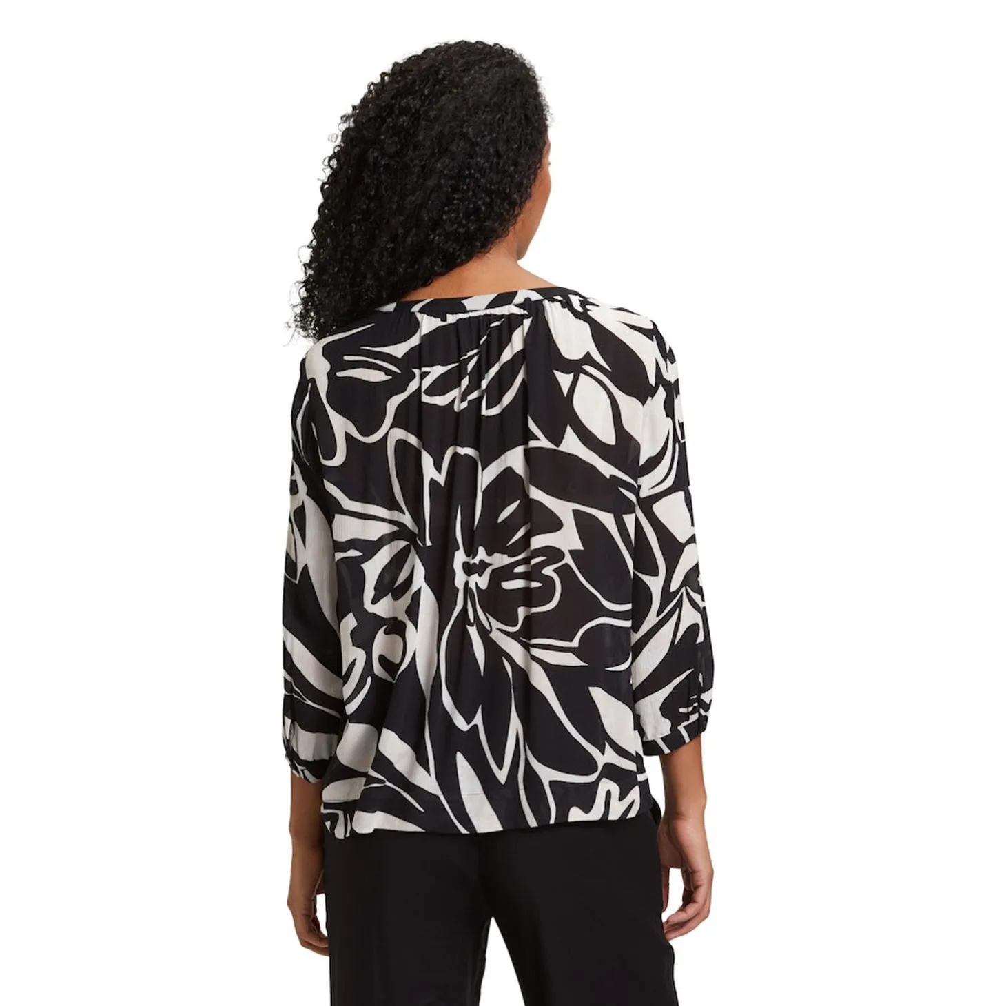 Bluse Kurz 3/4 Arm