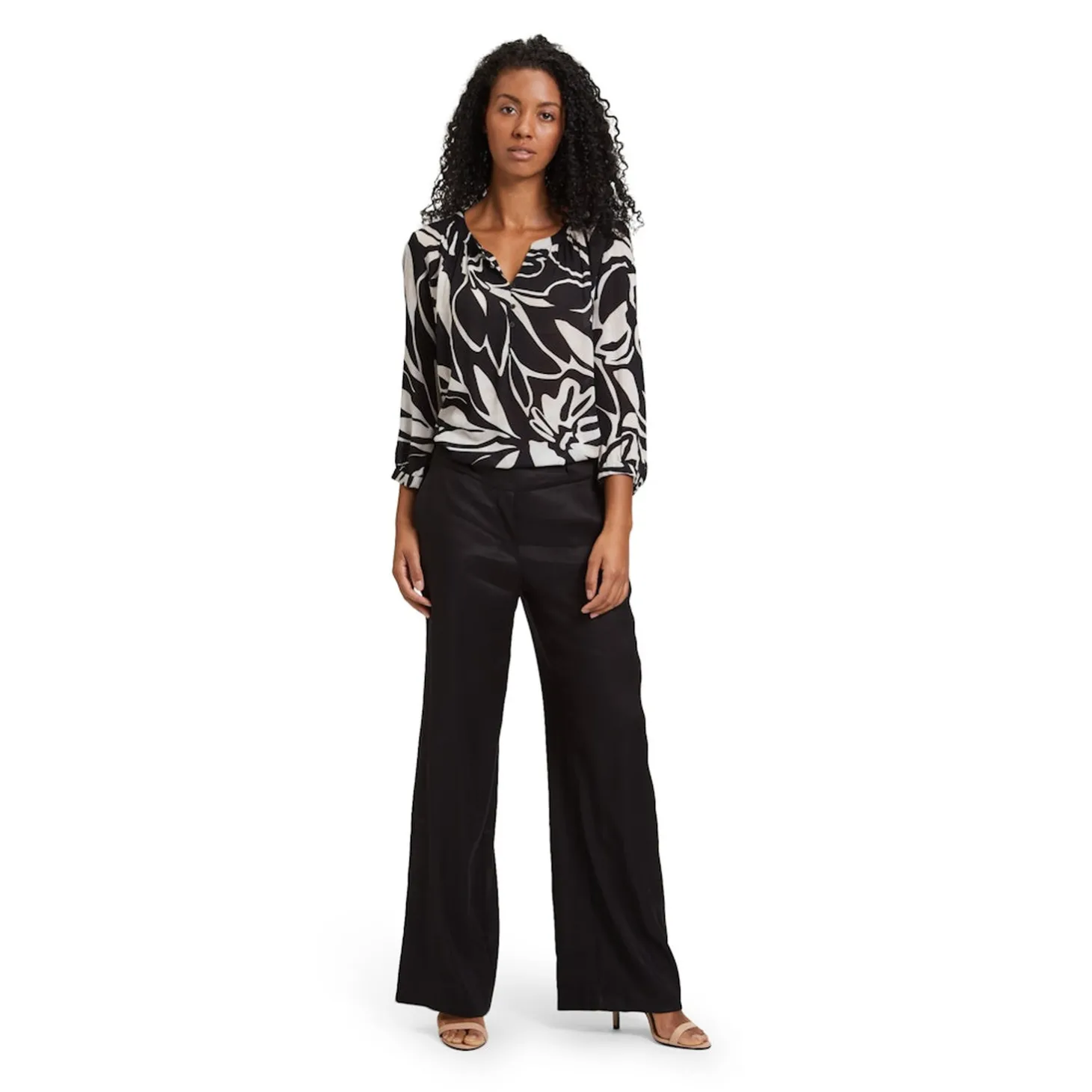 Bluse Kurz 3/4 Arm