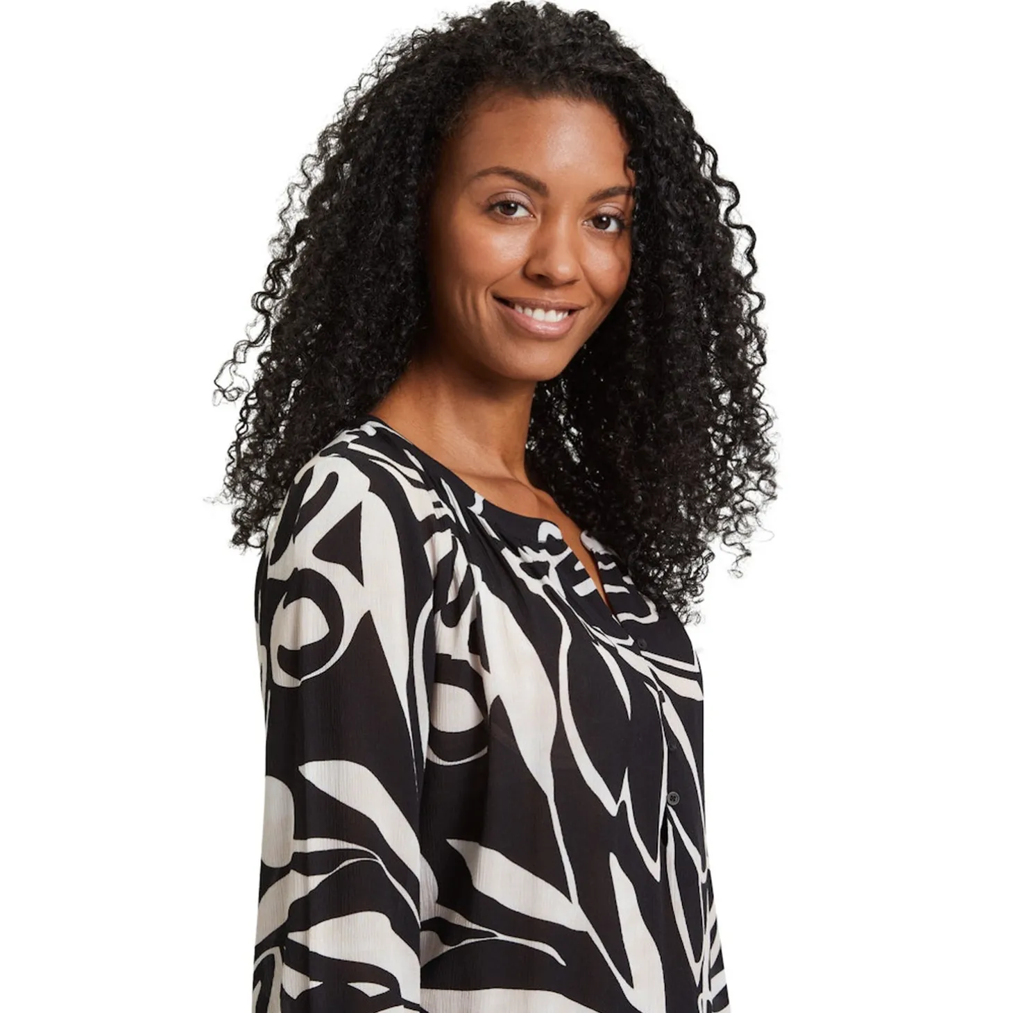 Bluse Kurz 3/4 Arm