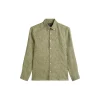 Button down collar, long sleev