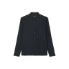 Button down collar, long sleev