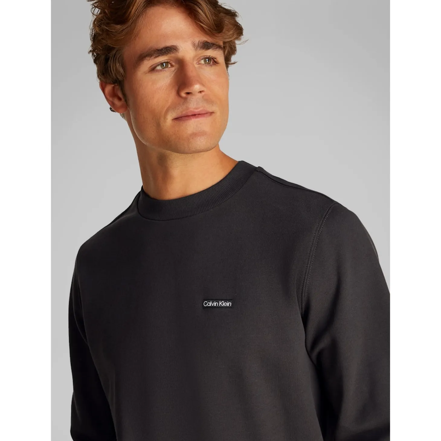 CALVIN KLEIN LABEL CREW NECK