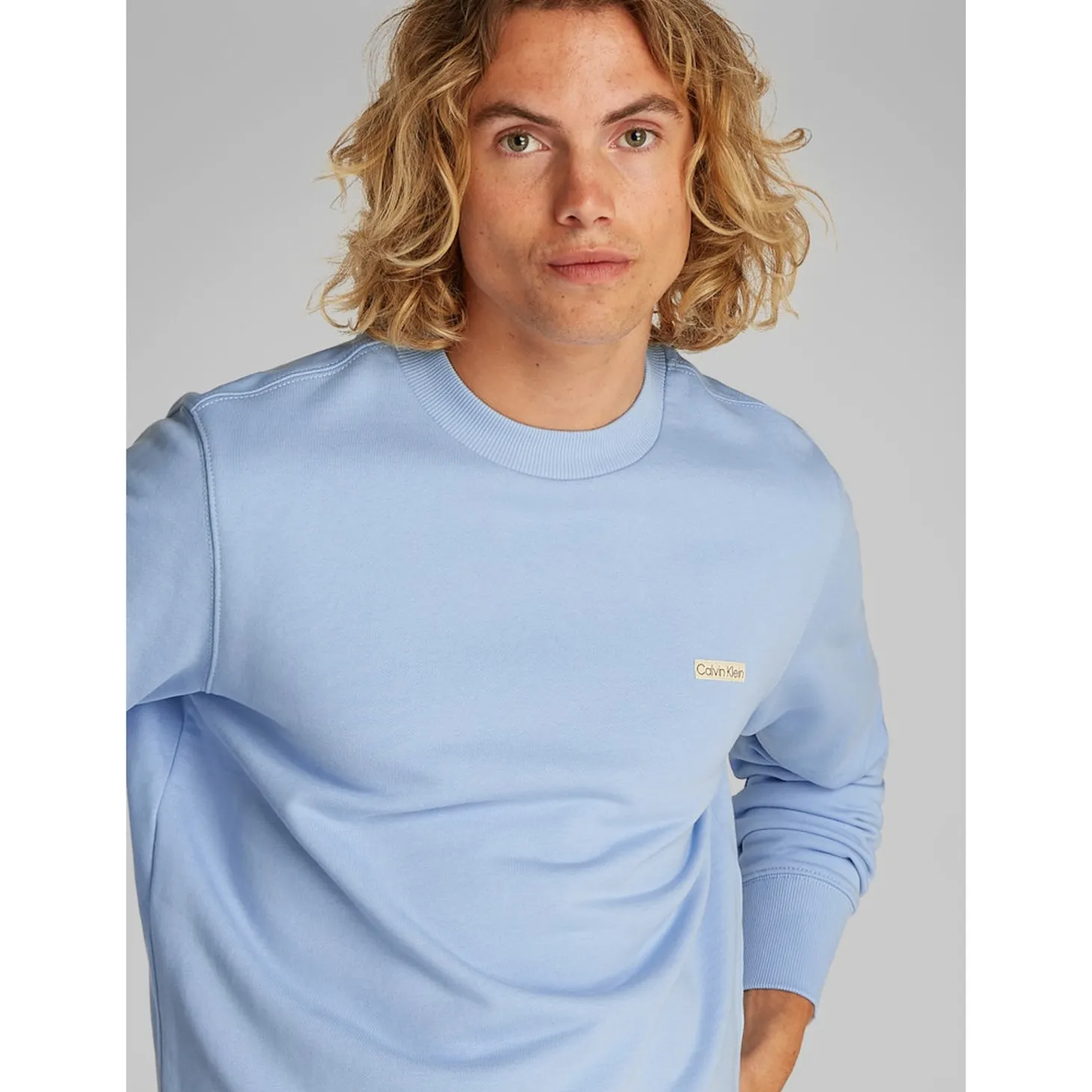 CALVIN KLEIN LABEL CREW NECK