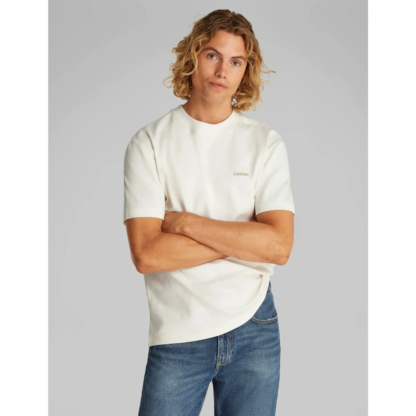 CALVIN KLEIN LABEL TEE