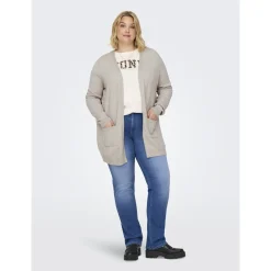 CARESLY L/S OPEN CARDIGAN KNT