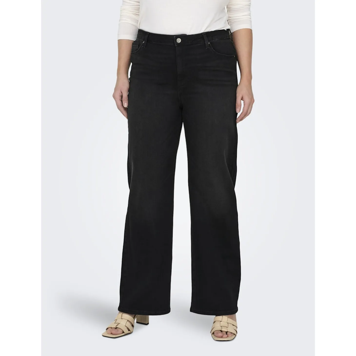 CARWILLY HW WIDE JEANS CRO1099