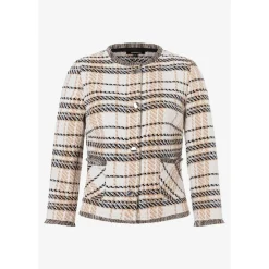 Check Bouclé Jacket