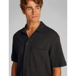 CHUNKY WAFFLE SS HWK OVERSHIRT