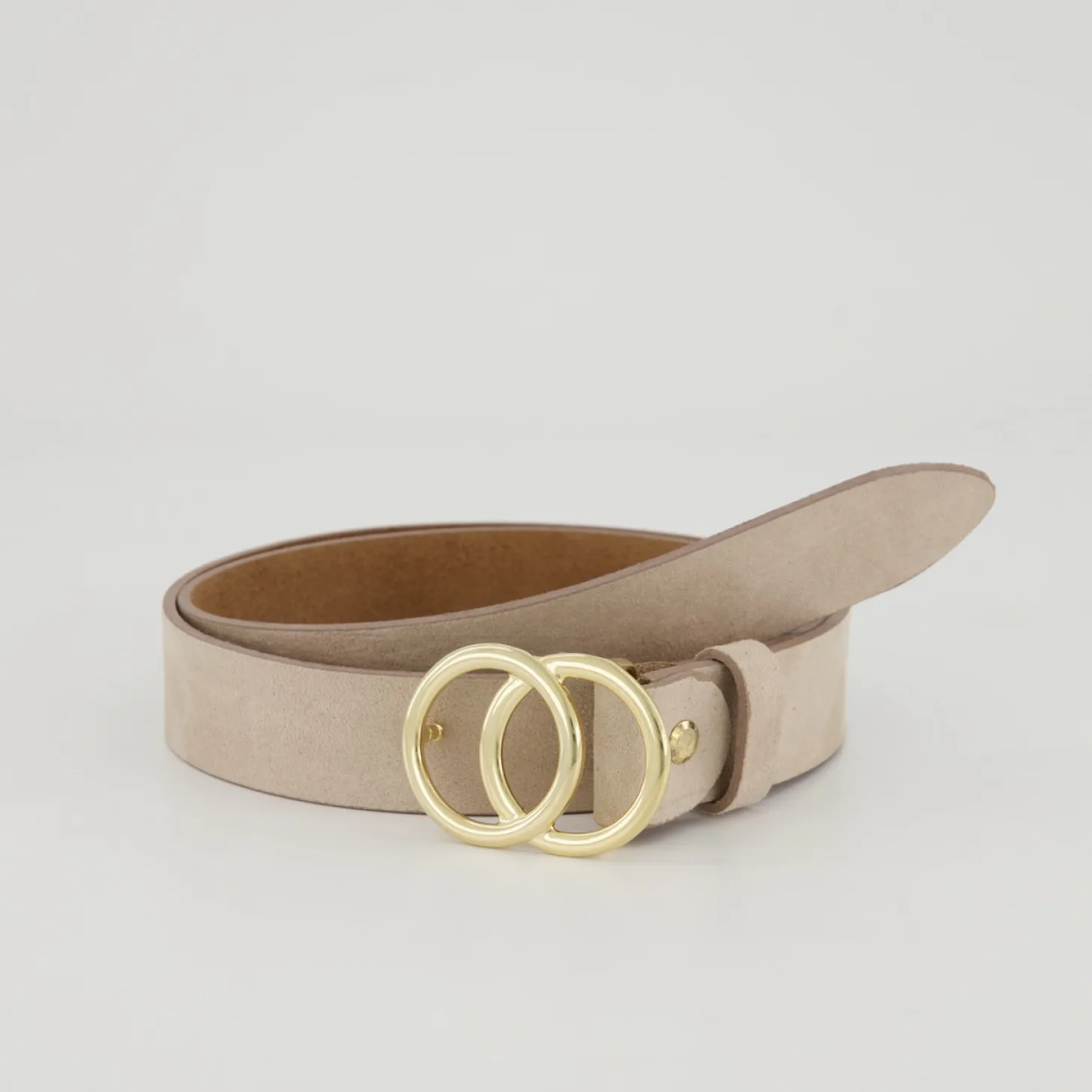 3CM VELOURS LEDERGUERTEL