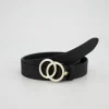 3CM VELOURS LEDERGUERTEL