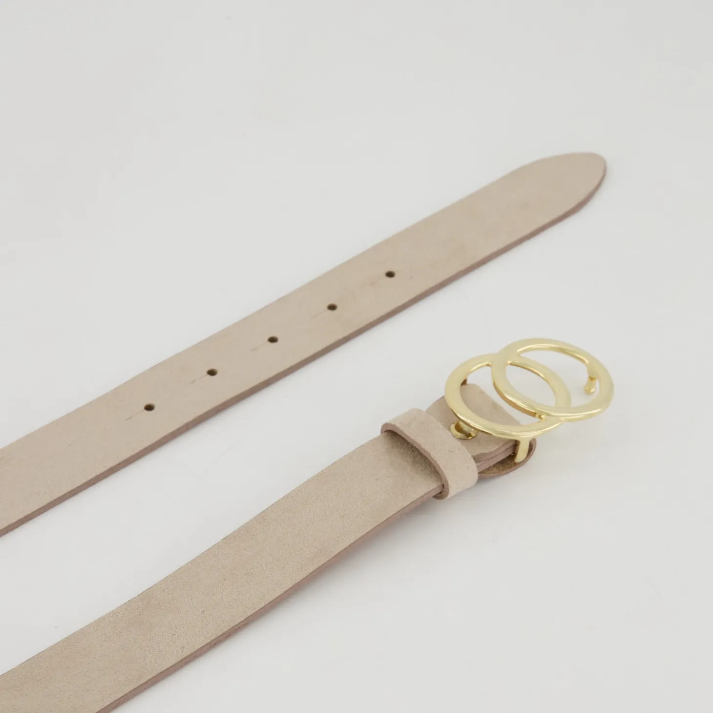 3CM VELOURS LEDERGUERTEL