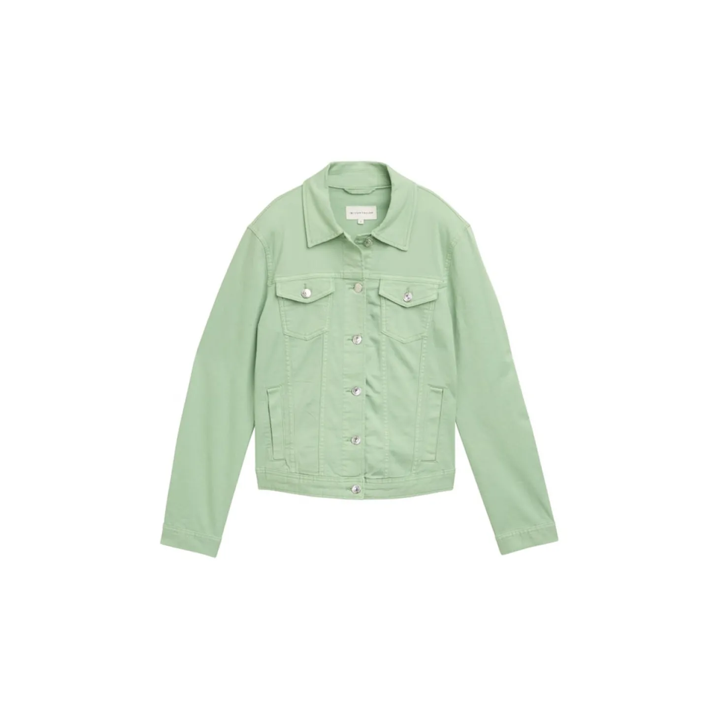 Colored denim jacket