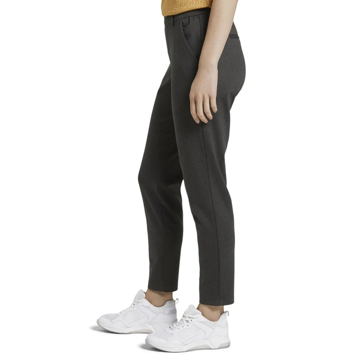 Constructed knitted pants