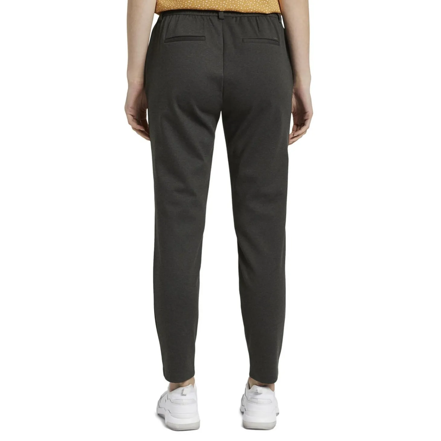 Constructed knitted pants