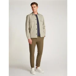COTTON BLEND OVERSHIRT
