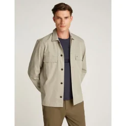 COTTON BLEND OVERSHIRT