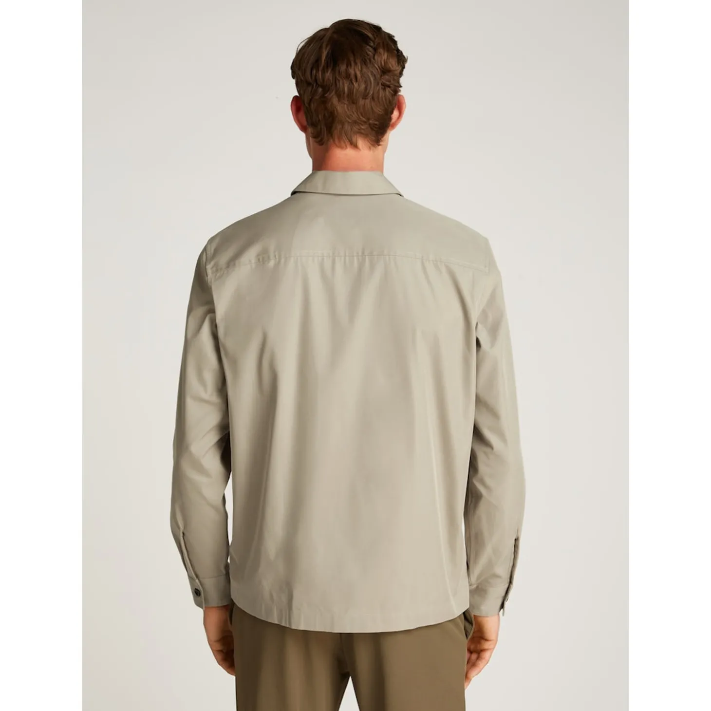 COTTON BLEND OVERSHIRT