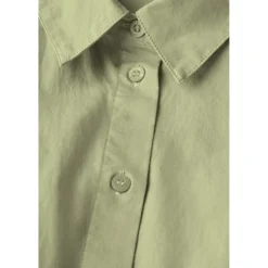 Cotton Shirtcollar blouse w em
