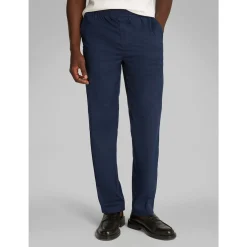 COTTON-STRETCH PULL UP PANT
