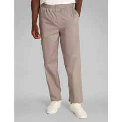 COTTON-STRETCH PULL UP PANT