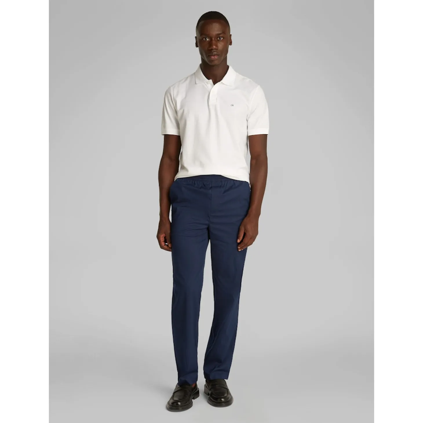 COTTON-STRETCH PULL UP PANT