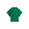 Crinkle batwing T-shirt