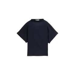Crinkle batwing T-shirt