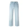 Culotte Light Blue Satin Denim