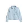 Denim Blouses Longsleeve, Boxy