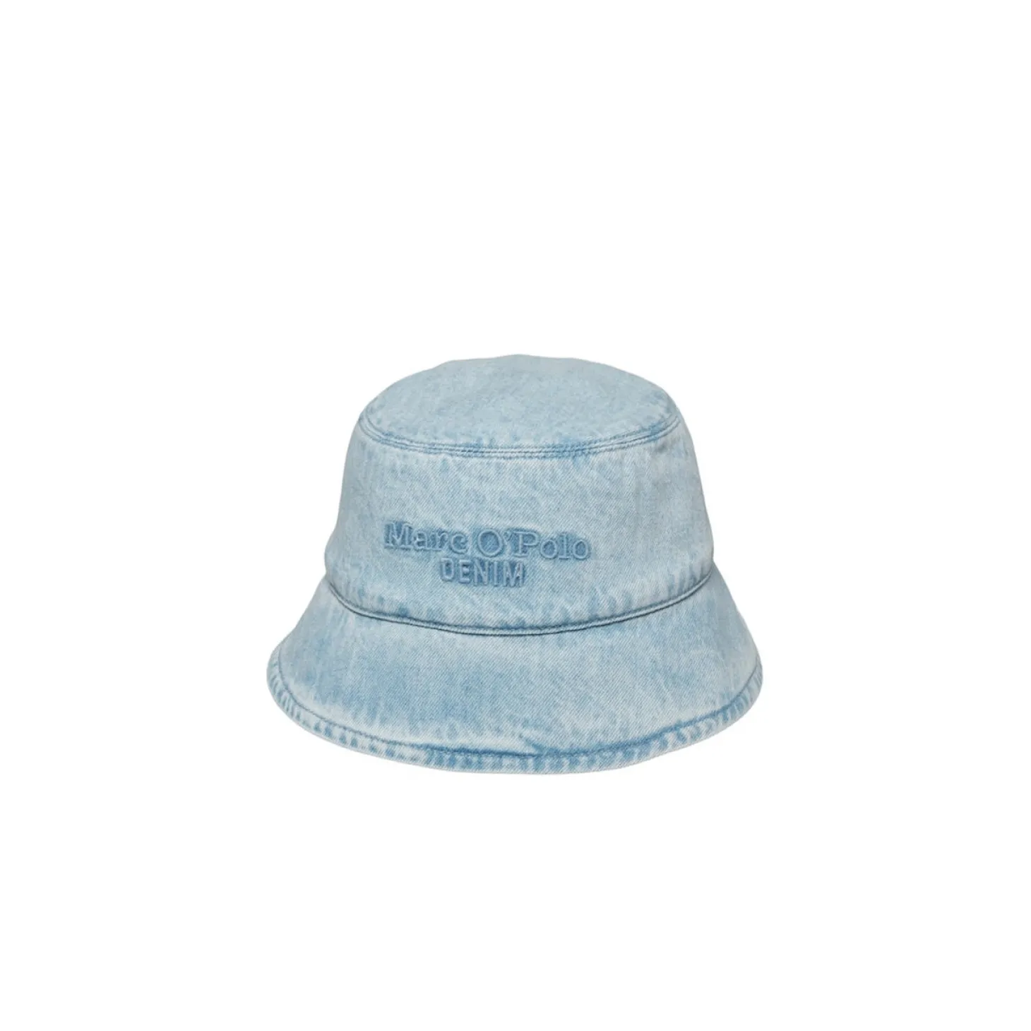 Denim Bucket Hat, Logo Embroid