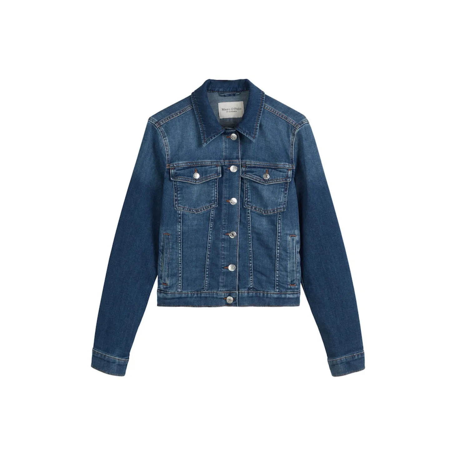 Denim Jacket, button closure,