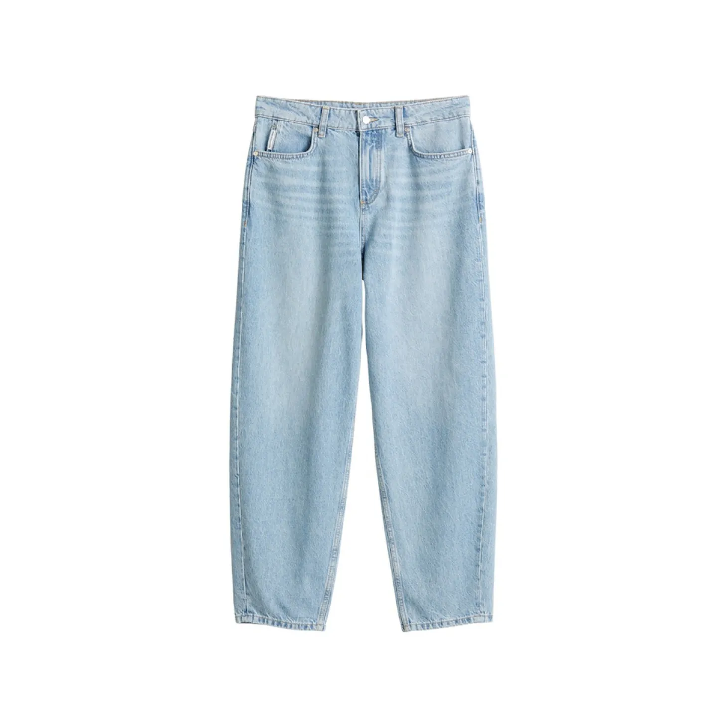 Denim Trousers, High Waist, Ba