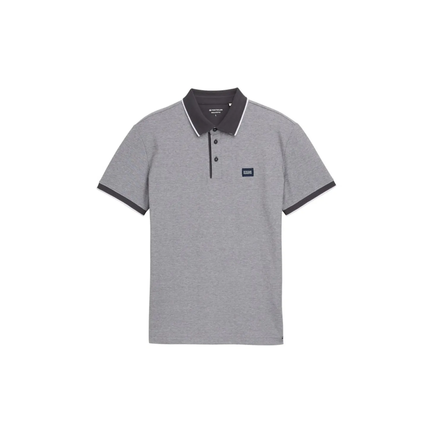 Detailed pique polo