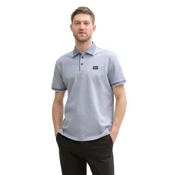 Detailed pique polo