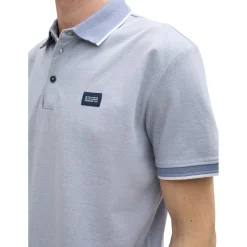 Detailed pique polo