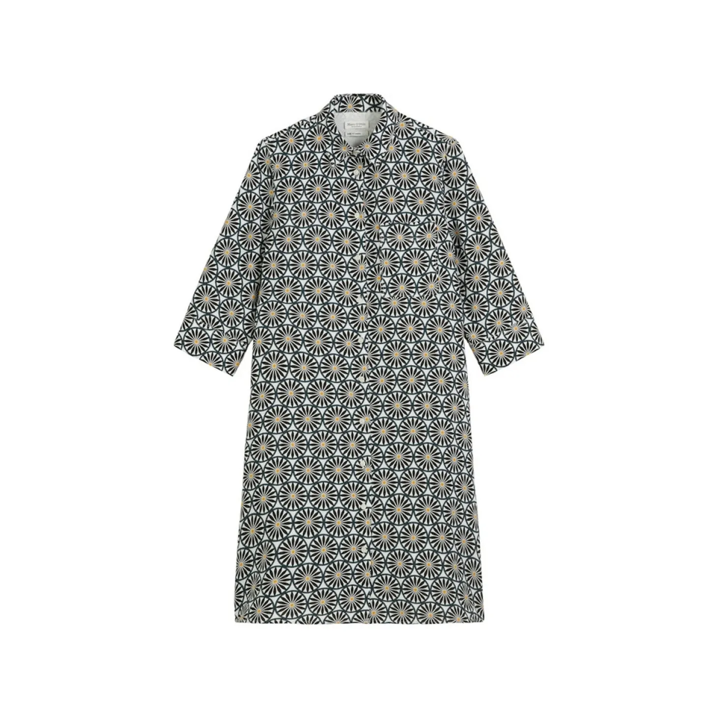 Dress, shirt dress, A-shaped,